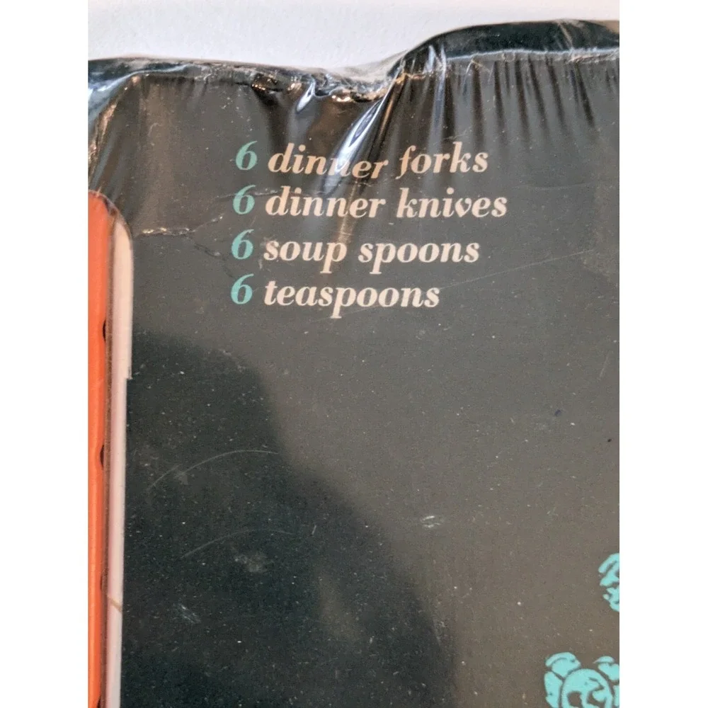 Service for 6 Imperial Early Rose Stainless Steel USA Box 24 Pieces Box NEW